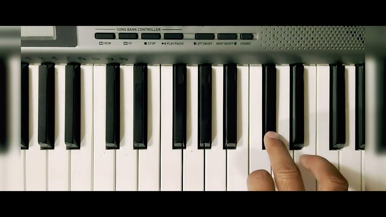 Aadha hai Chandrama raat aadhi.... 🎹 Notations