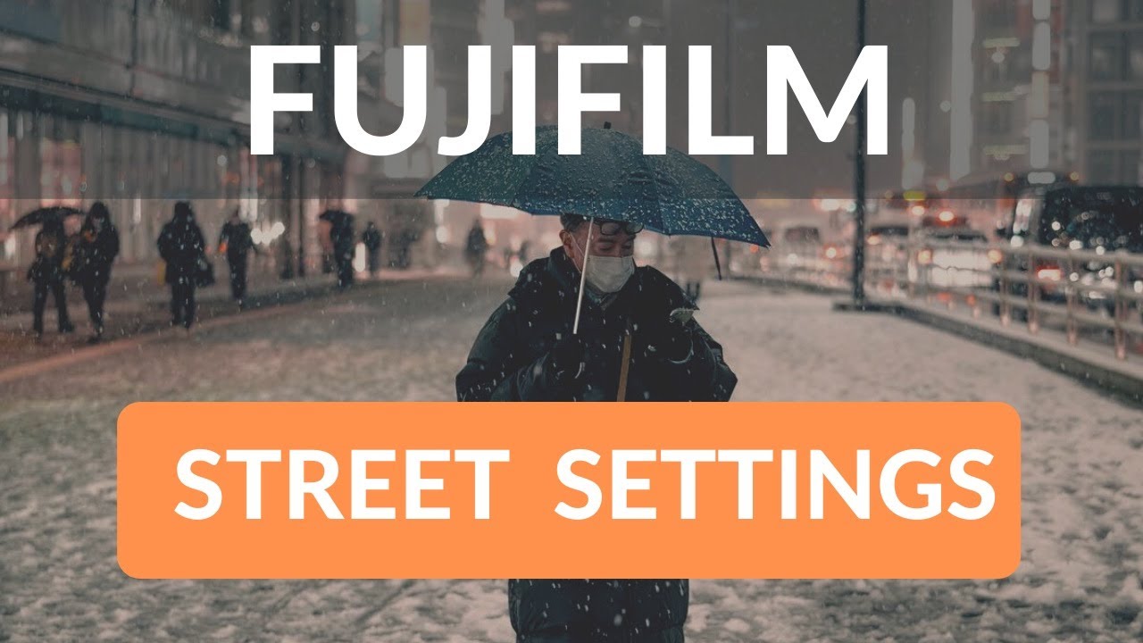 Get sharper pictures -  Fujifilm Street Photography settings