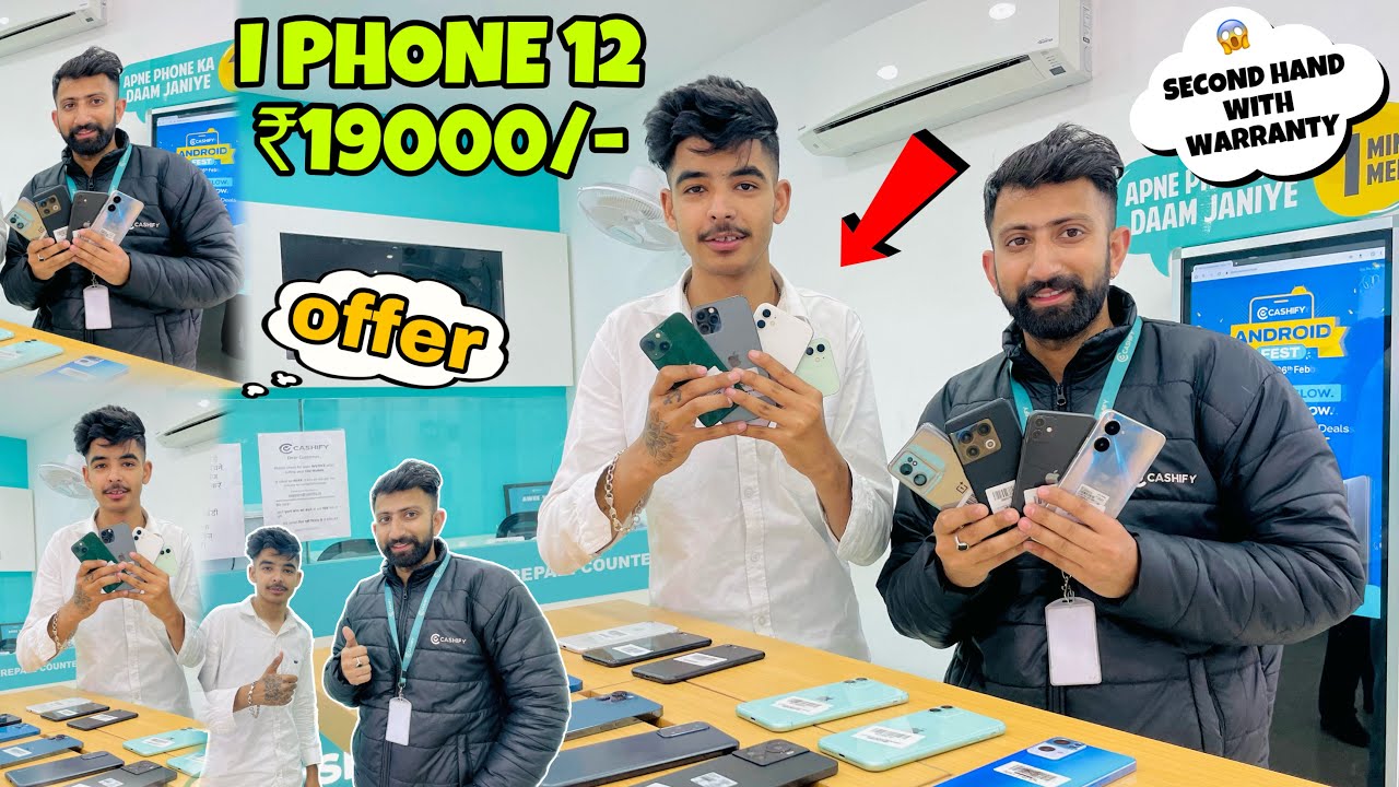 Iphone 12 ₹19000 Only😱 | Purchansed Second Hand iphone with 6 month warranty😍 | 100% Trusted |