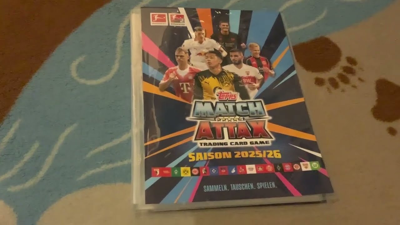 Match Attax Bundesliga Binder-Update (50%voll)