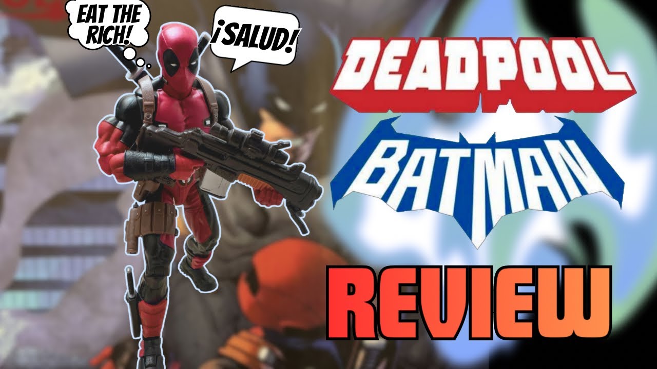 Marvel Legends Maximum Series (Batman vs Deadpool) Deadpool Figure Review 