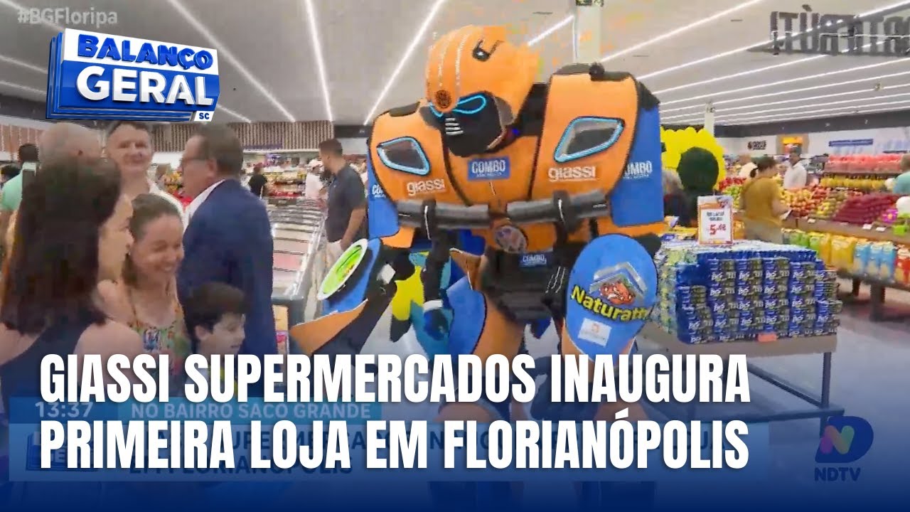 Giassi inaugura primeira unidade em Florianópolis