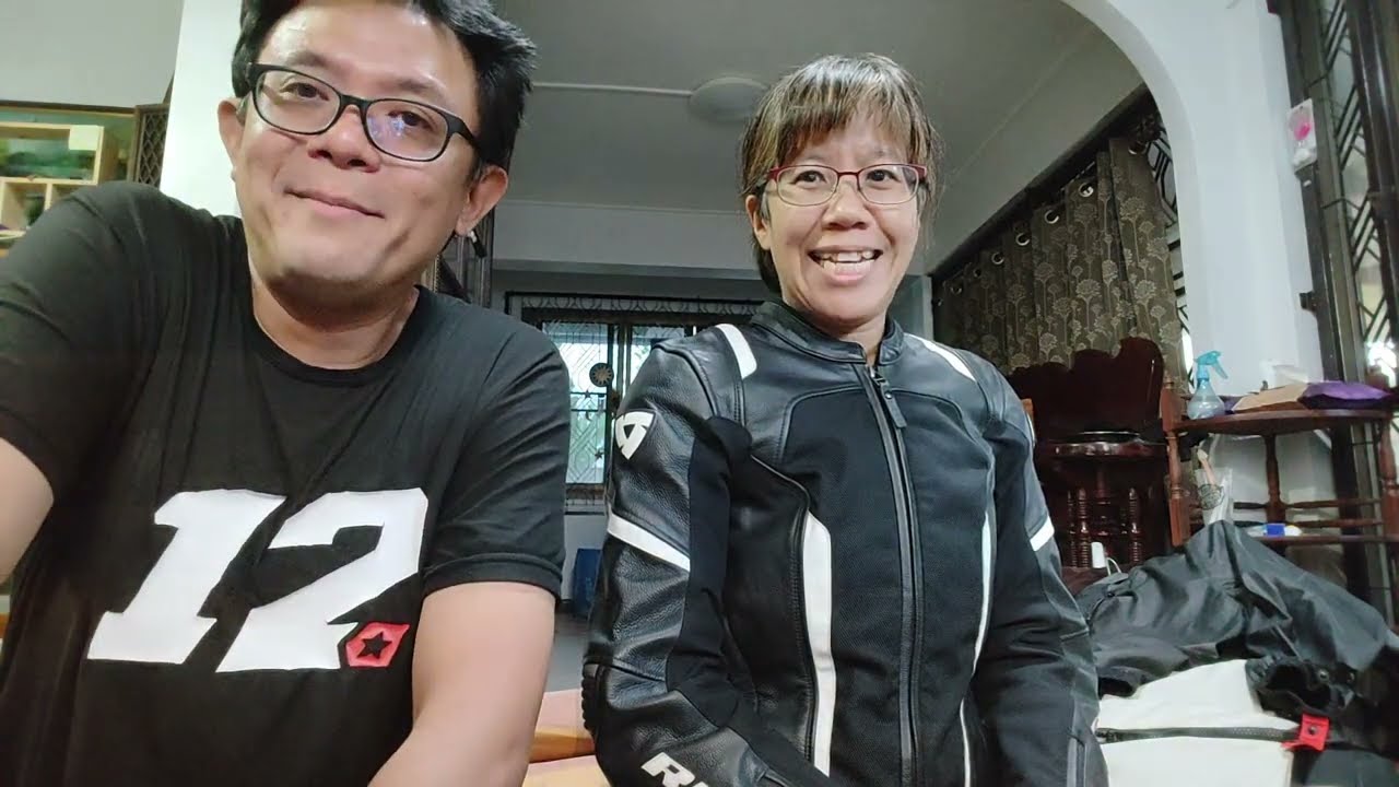 เสื้อการ์ดแบบหนังดีมั้ย..ควรใช้แบบผ้าหรือหนังดี..ดูตรงไหน..Review Rev'it Mantis Galactic CE rate
