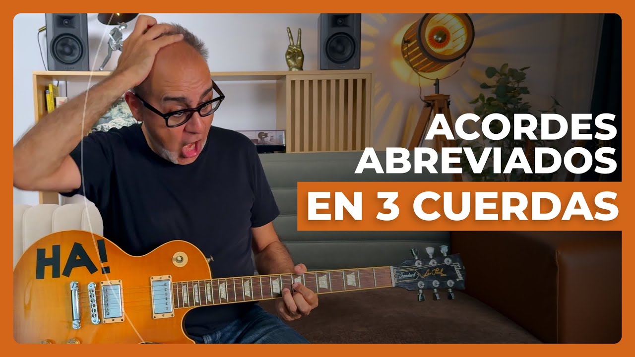 El secreto de los acordes abreviados usando solo tres cuerdas