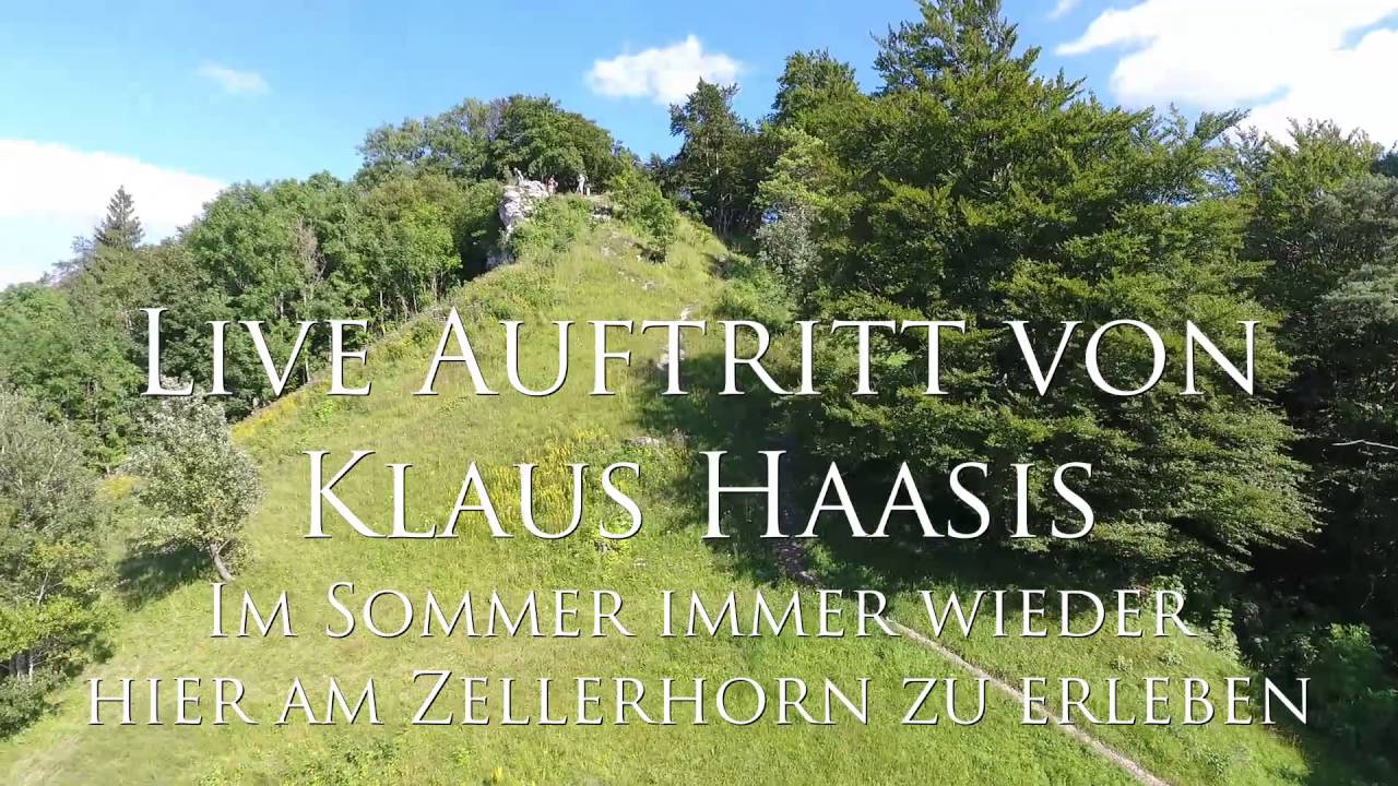 Drohnenflug Zellerhorn Naegelehaus Raichberg-Livemusik mit Klaus Haasis // Droneflight Germany