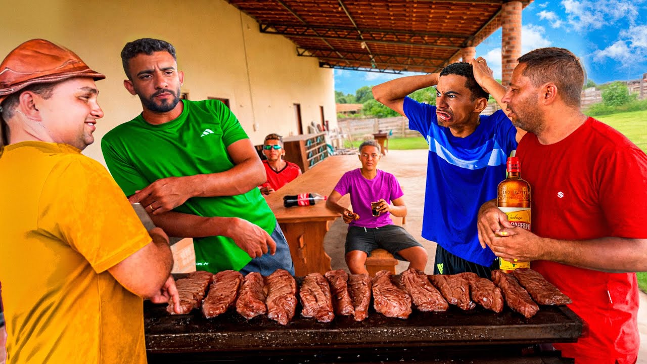 PREFEITO FAZ CHURRASCO PARA O BRUTINHO E TERMINA DA PIOR FORMA