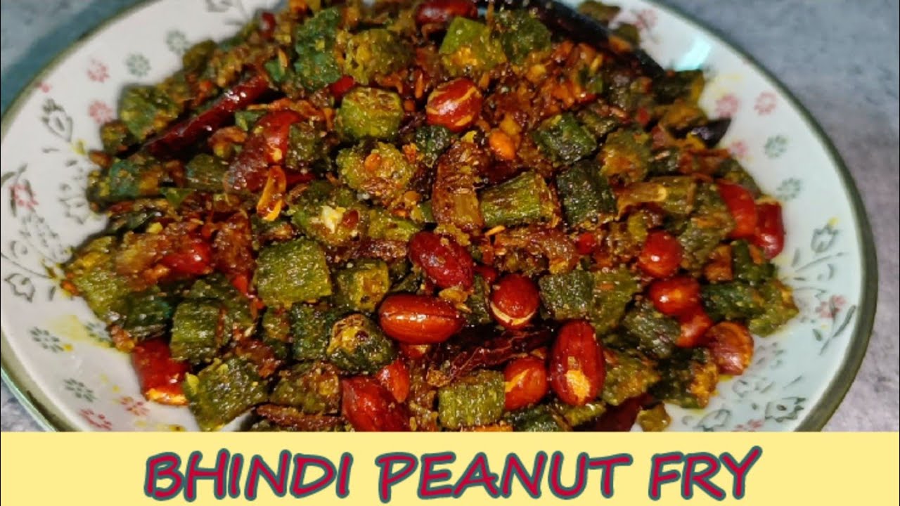 Bhindi Peanut Fry | भिंडी और मूंगफली की सब्जी | Crunchy Bhindi Masala | करारी भिंडी
