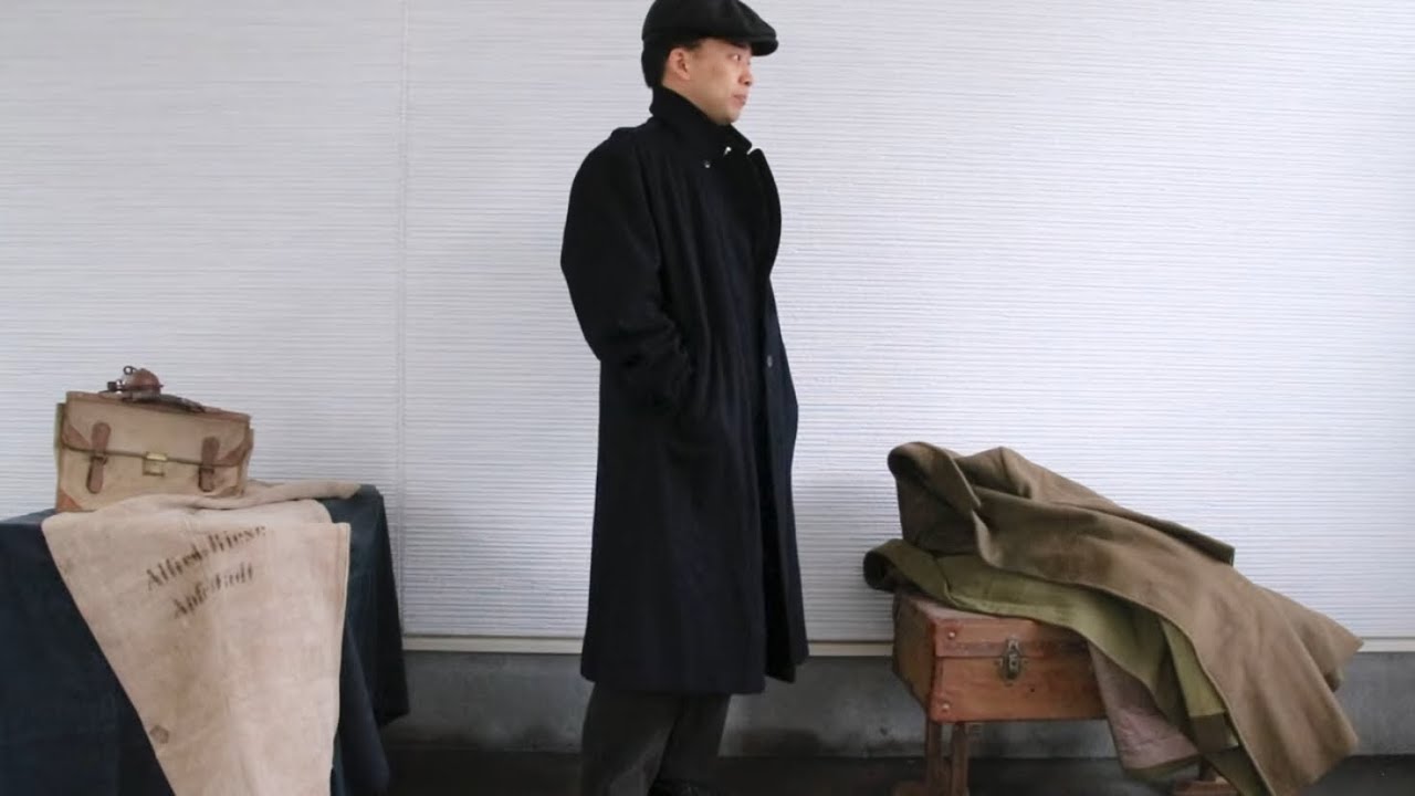 【商品紹介】1950's〜 Japanese police navy wool coat 日本旧警察用ウールコート
