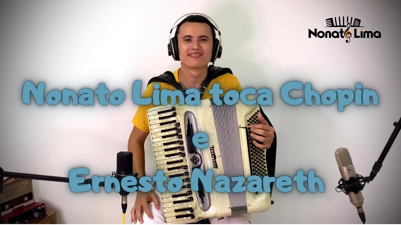 NONATO LIMA TOCA CHOPIN - FANTAISIE IMPROMPTU , OP. 66 e ERNESTO NAZARETH - ODEON #concert #brasil