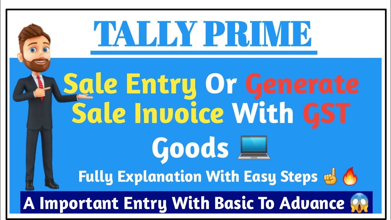 Sale Entry In Tally Prime | Tally Prime Me Sale Bill Kaise Banaye | @KnowledgeableLeo9853