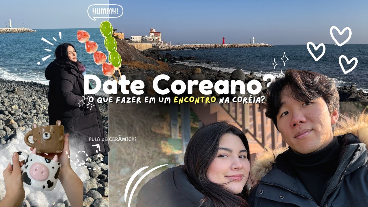 ✨ Como é um date coreano REAL? - último vlog do ano, natal e aula de cerâmica 🥰