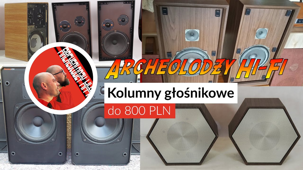 Kolumny głośnikowe do 800 PLN na allegro...@archeolodzy_hi-fi Hi-Fi odc. 155 #PRL #hifi