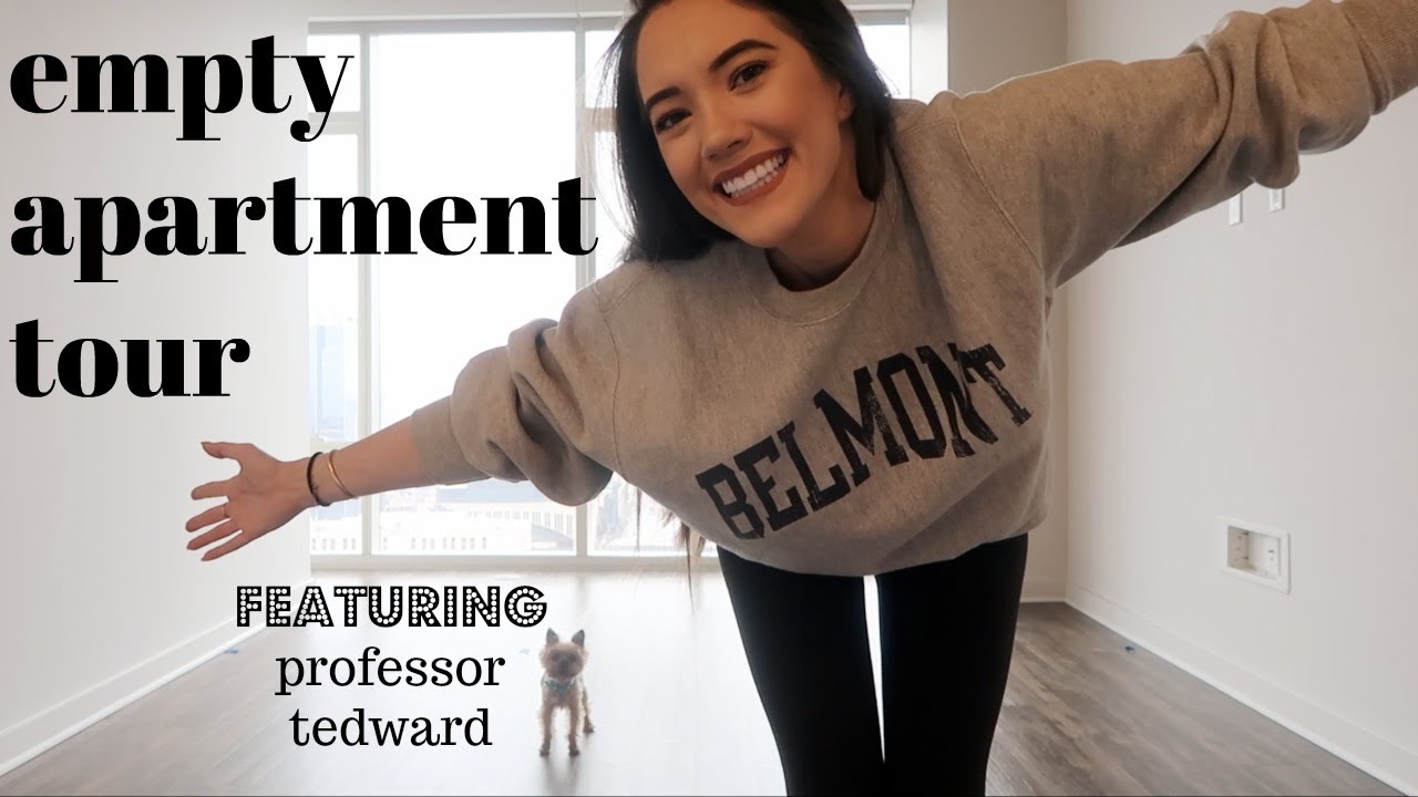 I moved to Nashville! Here's my empty apartment tour!