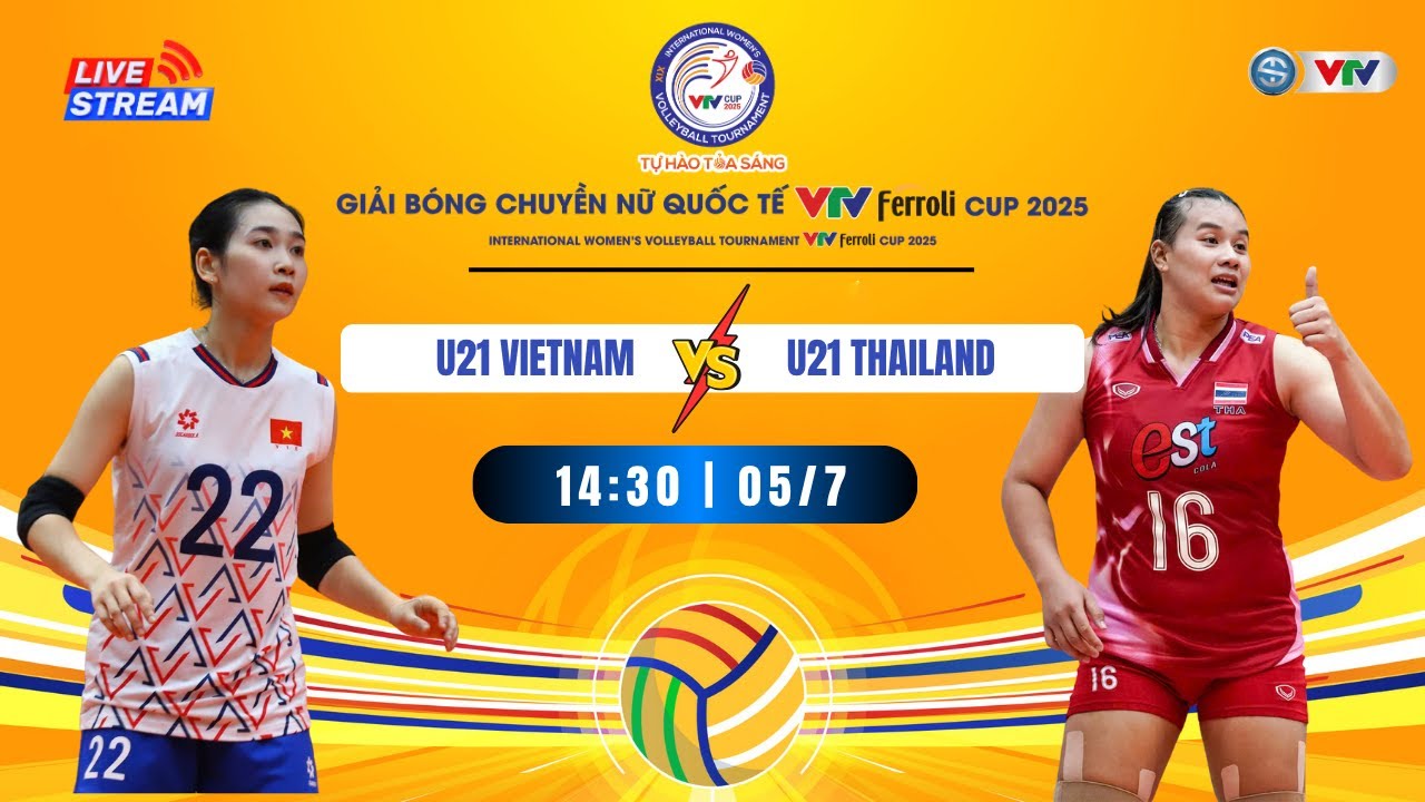 🟠 LIVE U21 Vietnam vs U21 Thailand | TRỰC TIẾP U21 VIỆT NAM 🆚 U21 THÁI LAN, VTV Ferroli Cup 2025