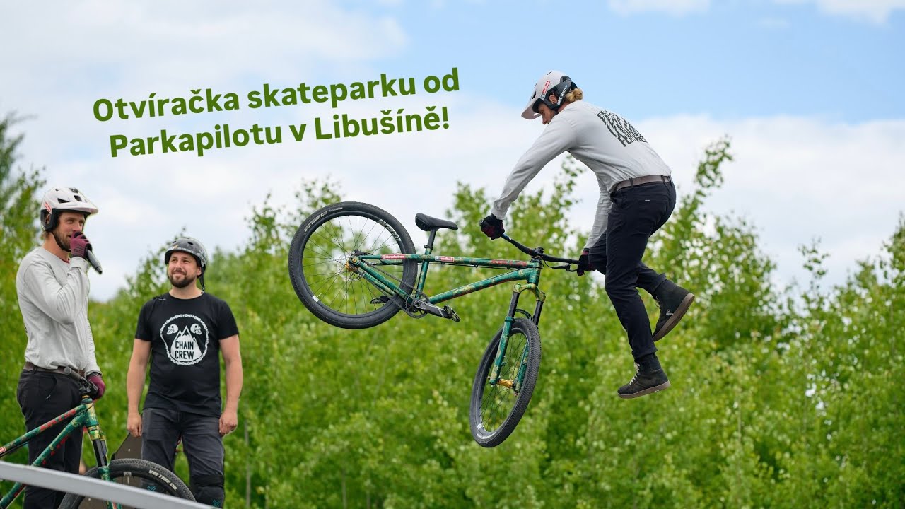 Otvíráme nový skatepark od Parkpilotu v Libušíně!