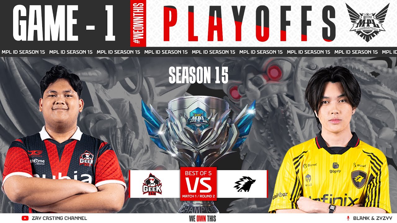[Game - 1] GEEK FAM vs ONIC | MPL ID S15