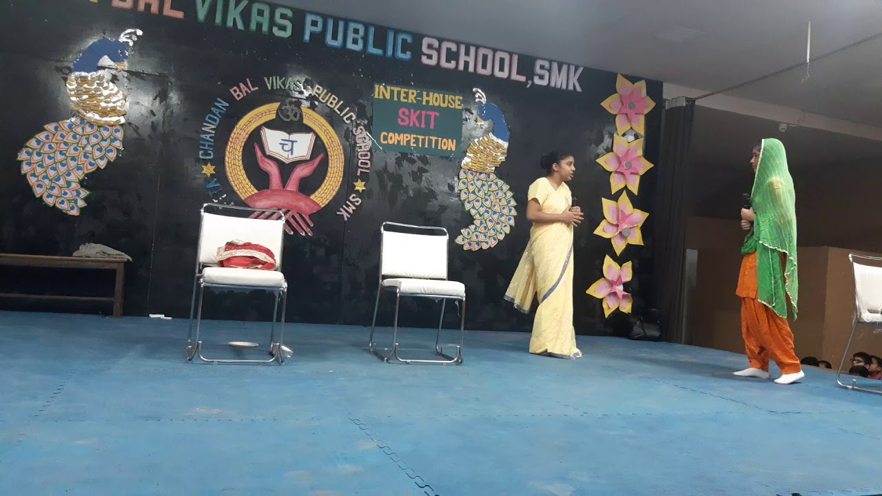 Inter-House Skit Competition.