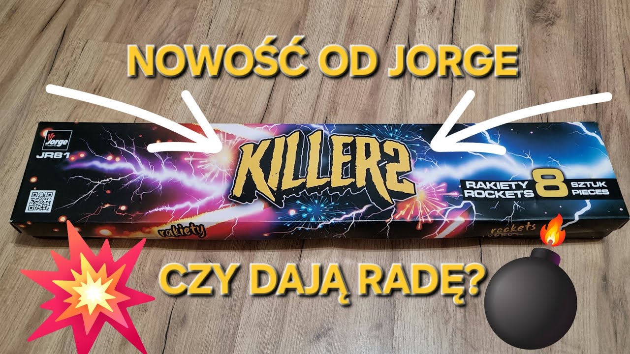 💥RAKIETY KILLER2 JR81💥#jorge #killer2 #fajerwerki #petardy #test #feuerwerk #vuurwerk #polenb&ouml;ller 
