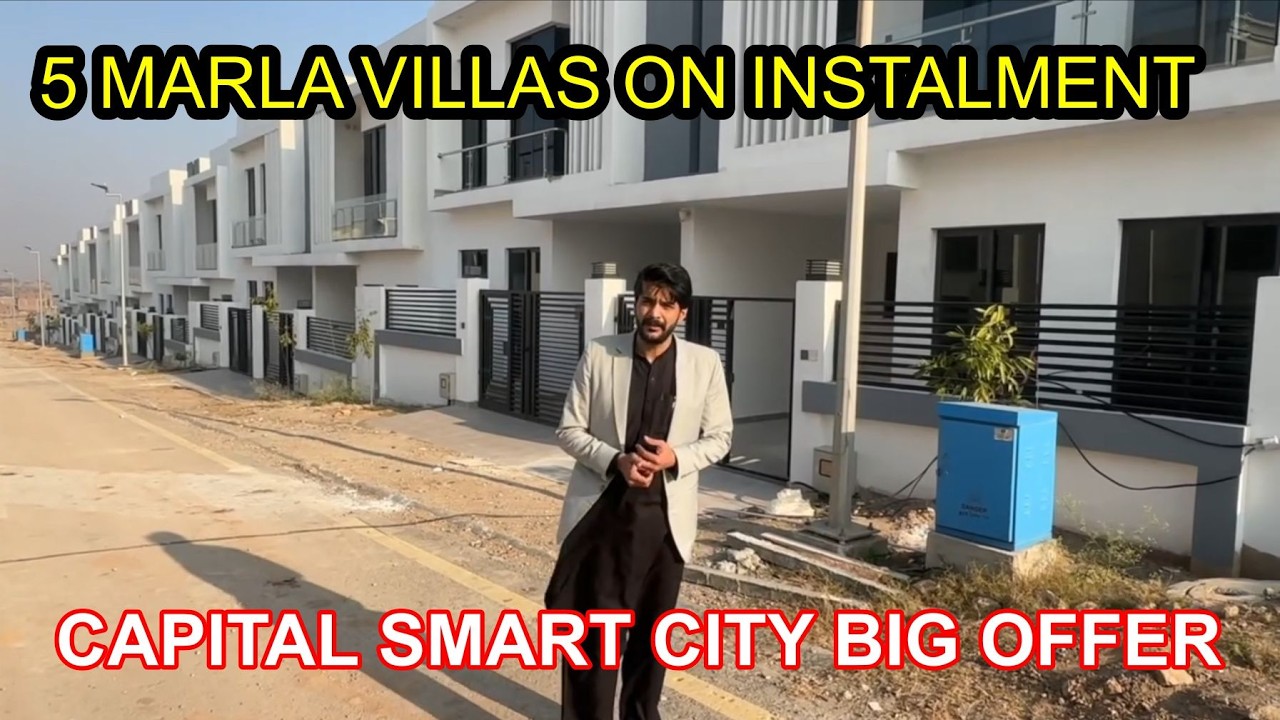 5 Marla Villas for Sale | Capital Smart City Islamabad | Ready to Move | 2 Years Instalments