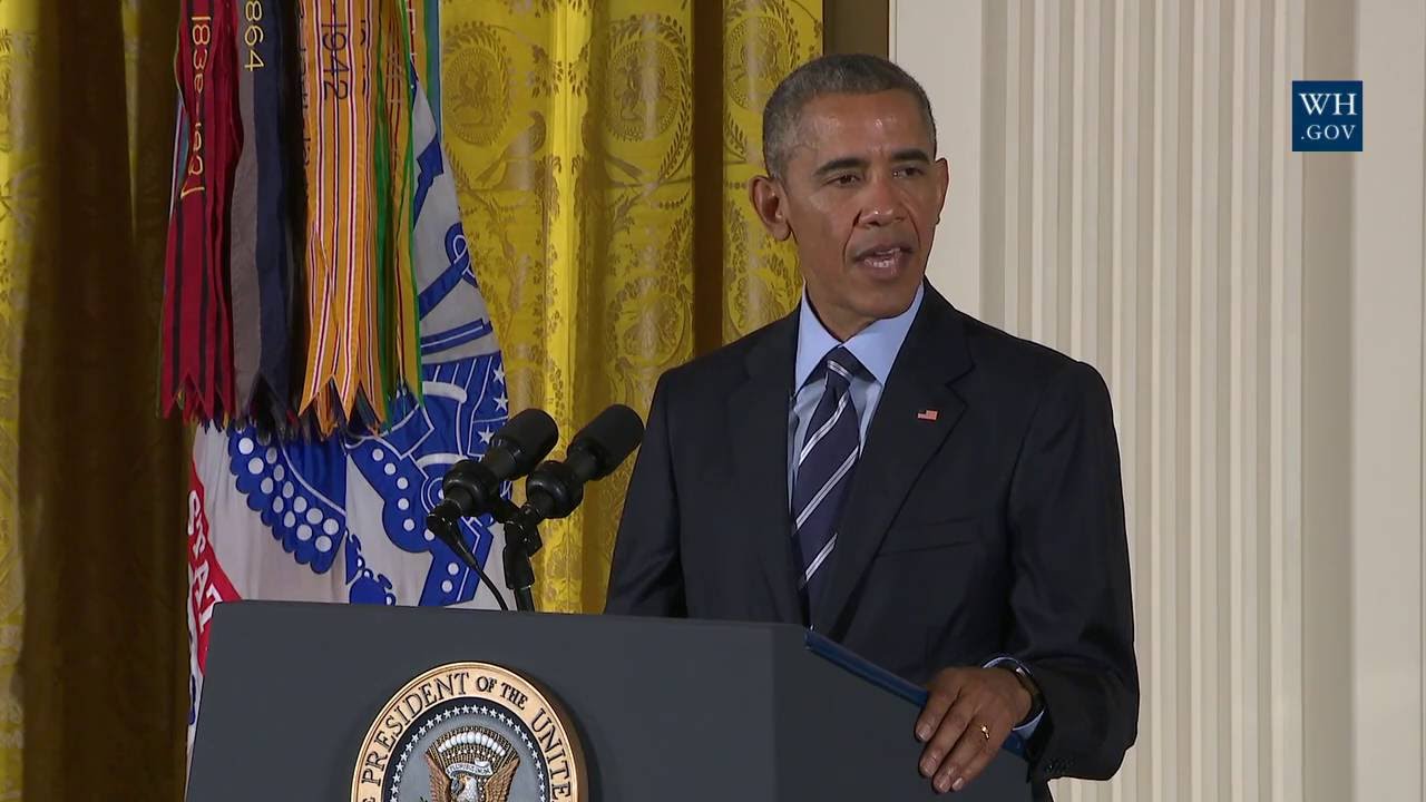 President Obama Presents the Medal of Honor