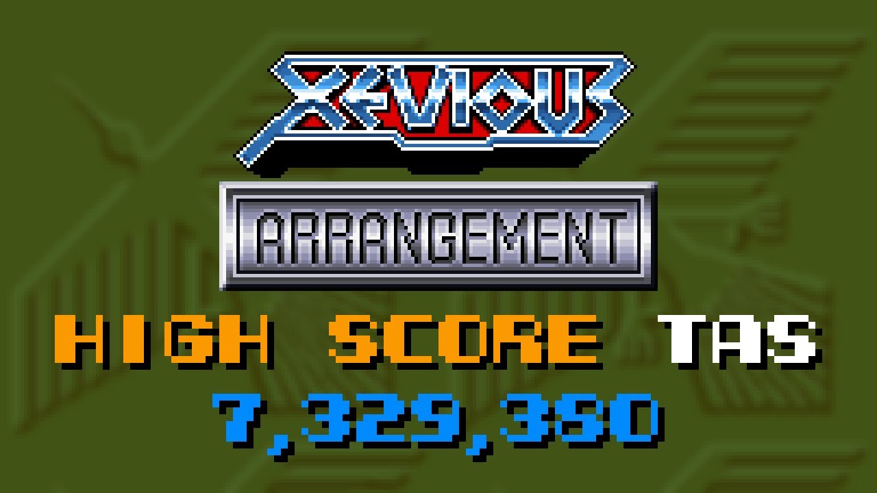 [TAS] Arcade Xevious Arrangement 