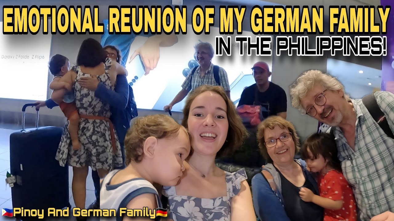 Emotional Reunion of My German Family in the Philippines.