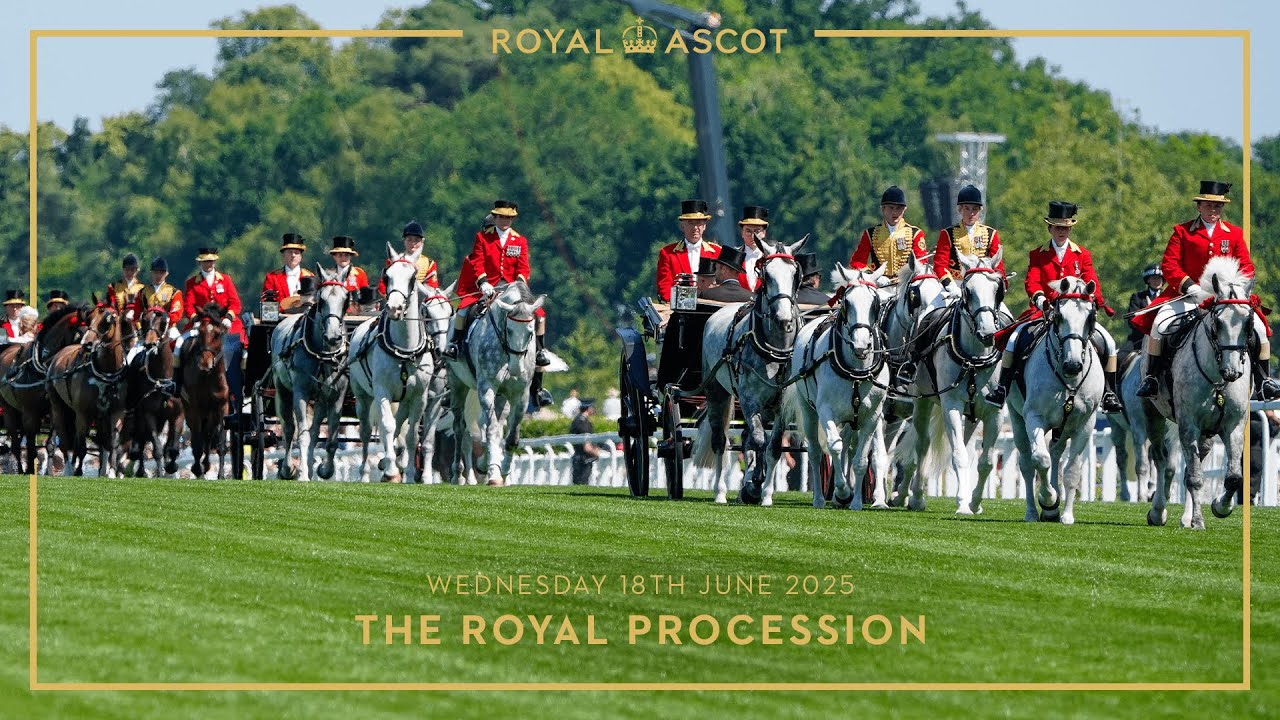 The Royal Procession at Royal Ascot 2025: Day Two