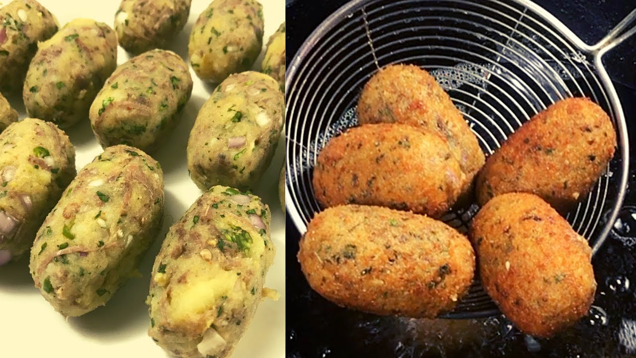 Tasty Aloo Boti Snack Recipe -  Aloo Boti Kabab Recipe