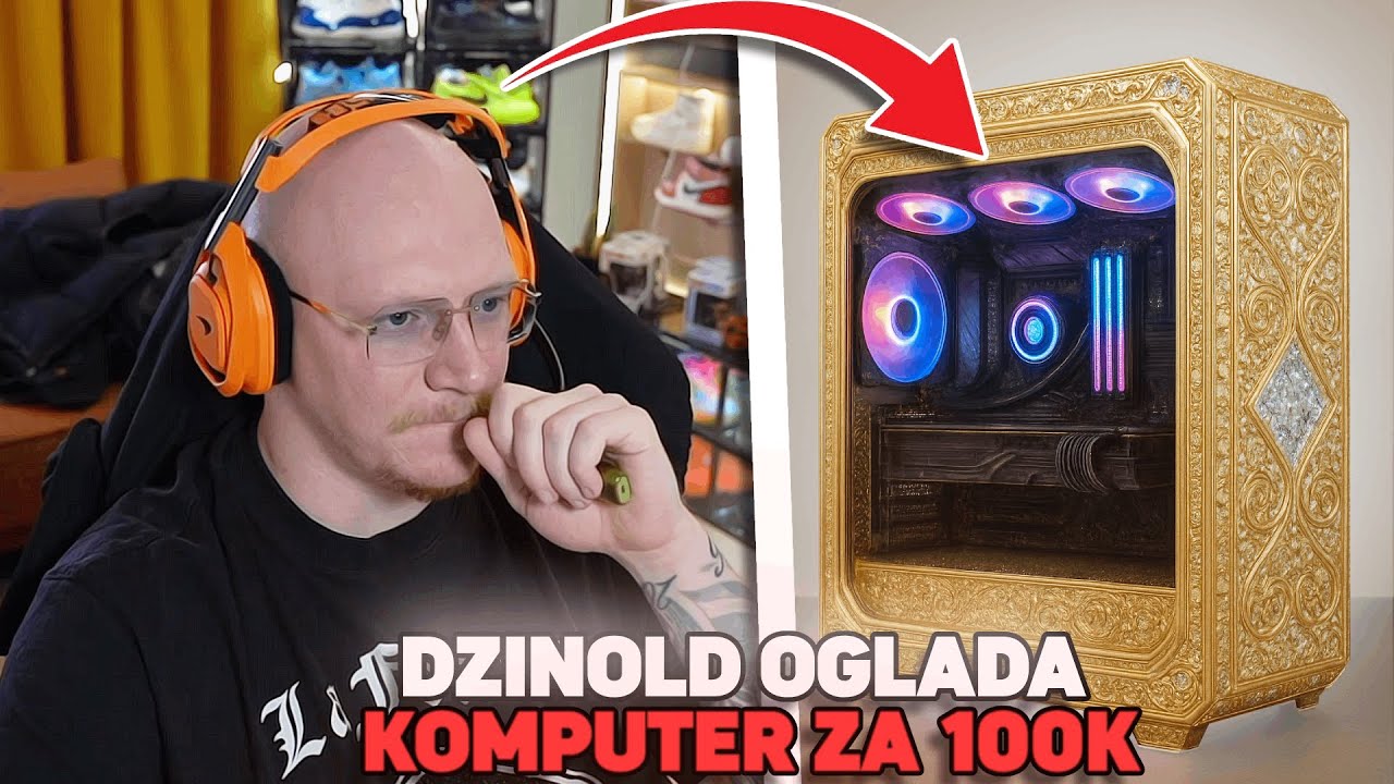 DZINOLD OGLĄDA NAJŁADNIEJSZY KOMPUTER NA ŚWIECIE