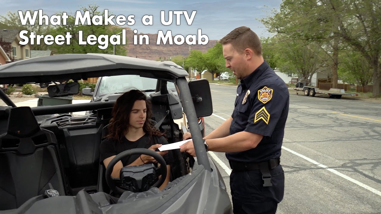 What Makes a UTV Street Legal in Moab?