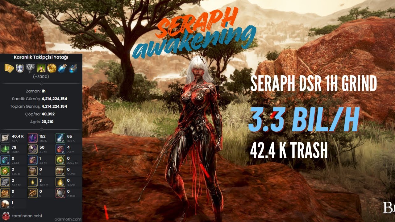 BDO Seraph DSR 1H GRIND !!