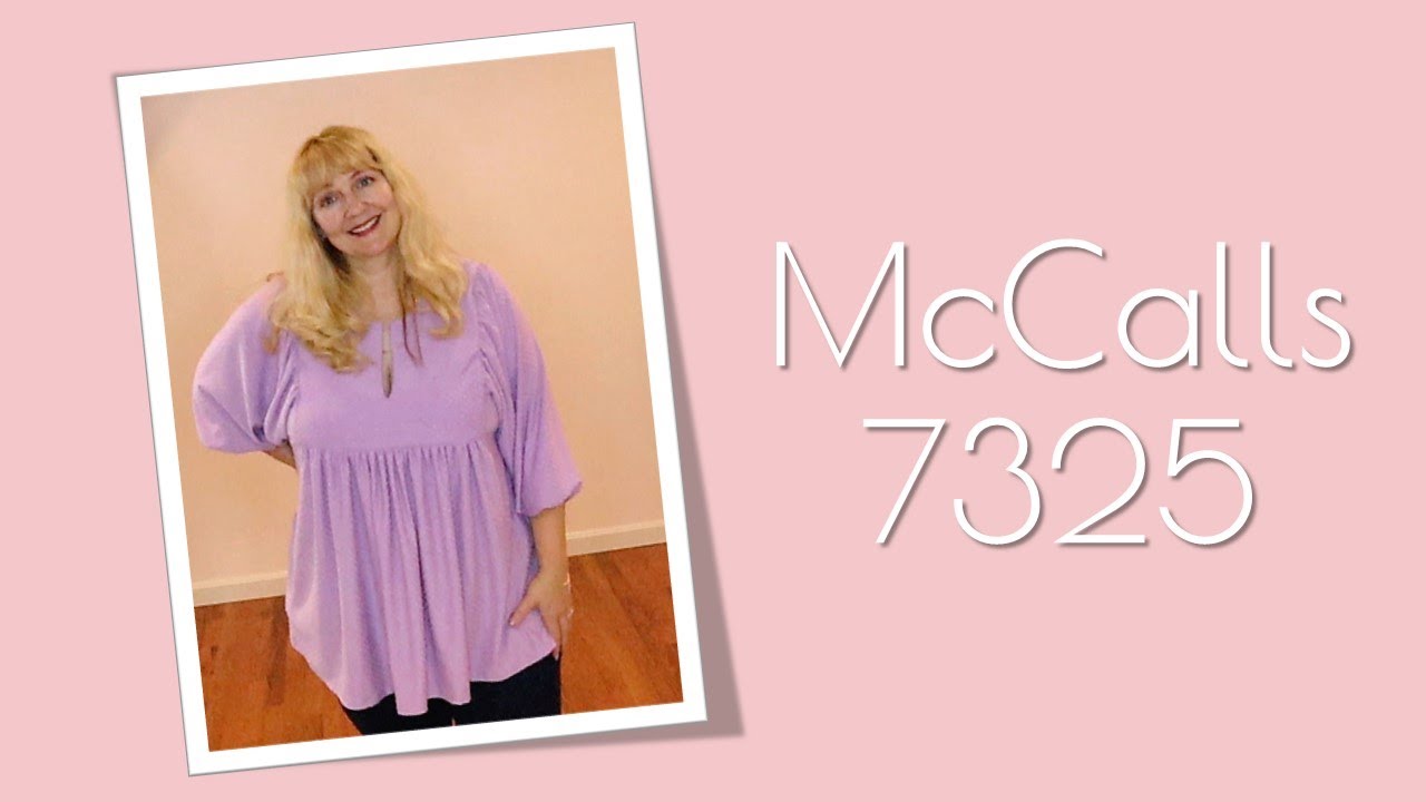 McCalls 7325 - Easy Breazy Blouse - Sew Along With Me