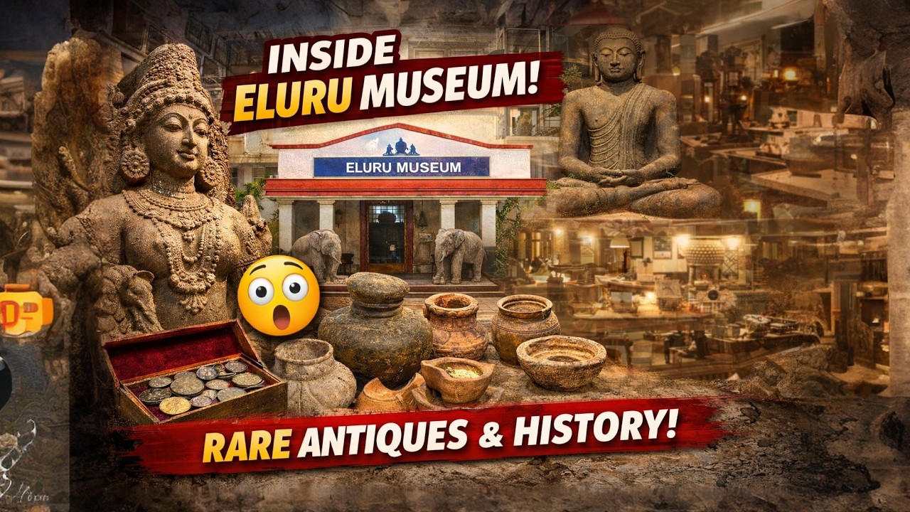 Eluru Museum Full Tour | Rare Historical Collections Revealed | #museum #history | @MasterTv