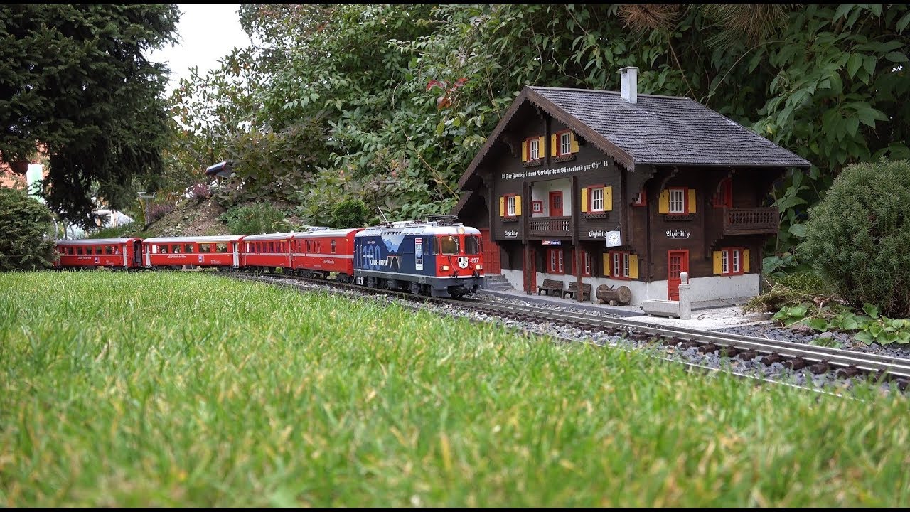 Gartenbahn Herbst 2017