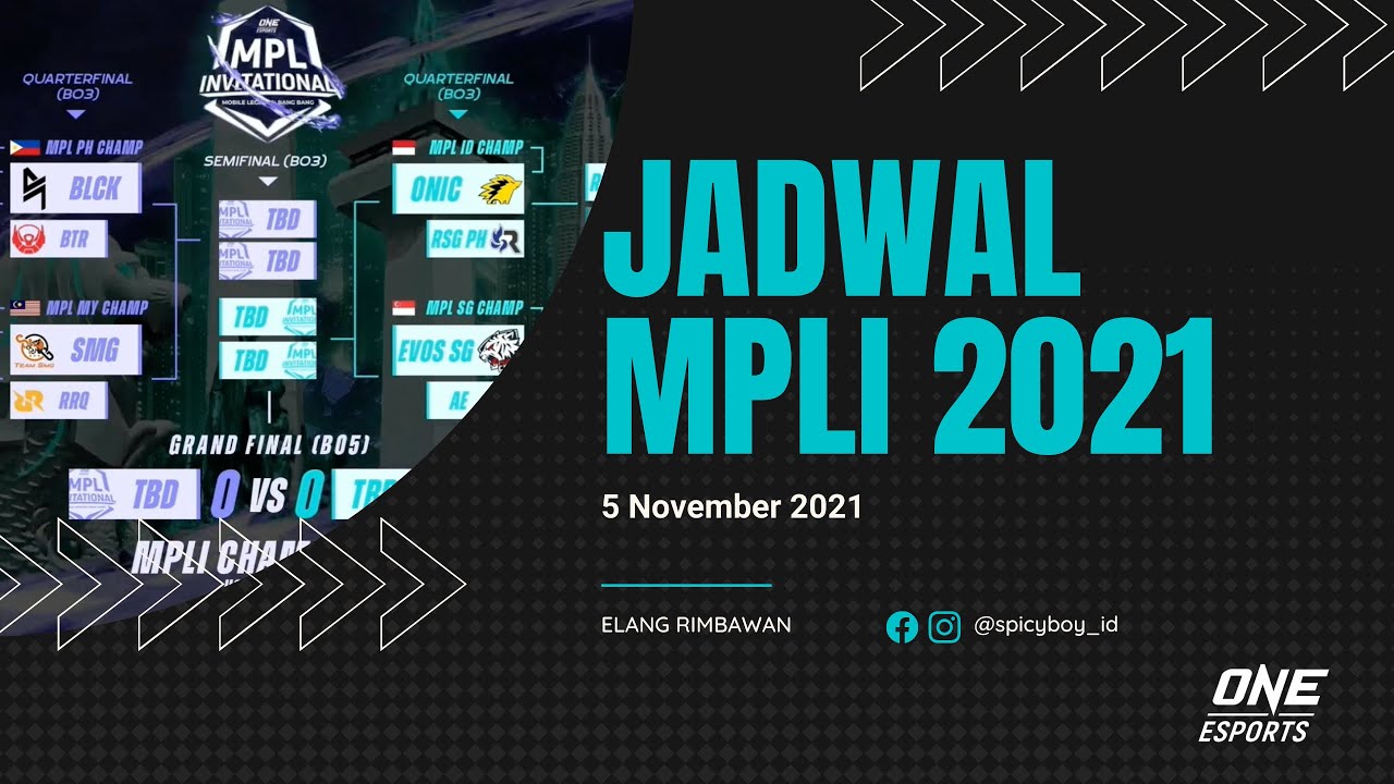 Jadwal MPLI 2021 Besok | 5 November 2021 !!