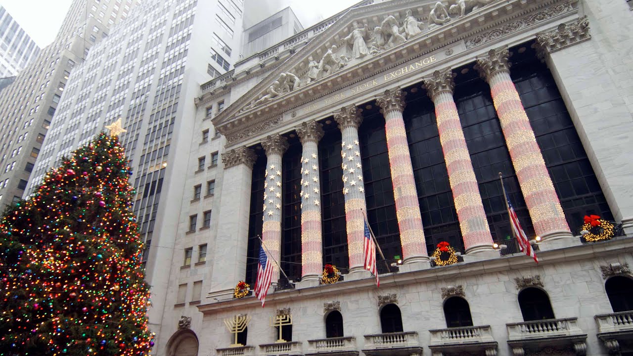 Walking around New York Stock Exchange Lower Manhattan - Wall Street NYC [4K]