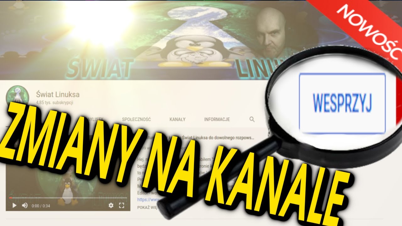 VLOG - Zmiany na kanale - Wsparcie kanału przez YouTube, strona www oraz plany z terminalem HP T610