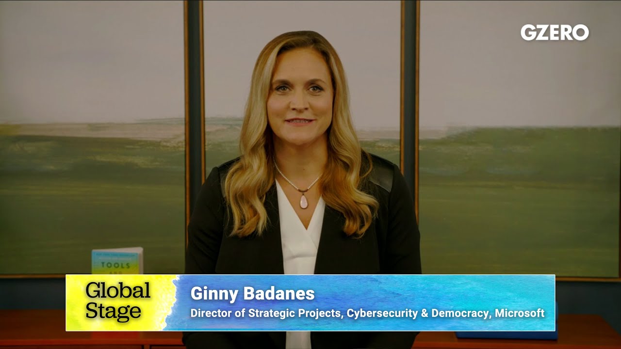 Stop Misinformation Blame Game &mdash; Let's Do Something About It | Ginny Badanes | GZERO Media