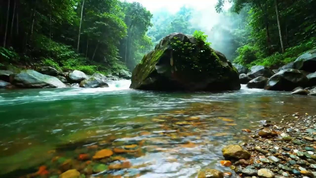 Forest River Sounds, Beautiful Birdsong, When You Need Quiet And Peace