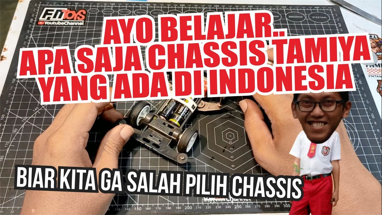 Apa Saja Macam Chassis Mini4WD Tamiya di Indonesia