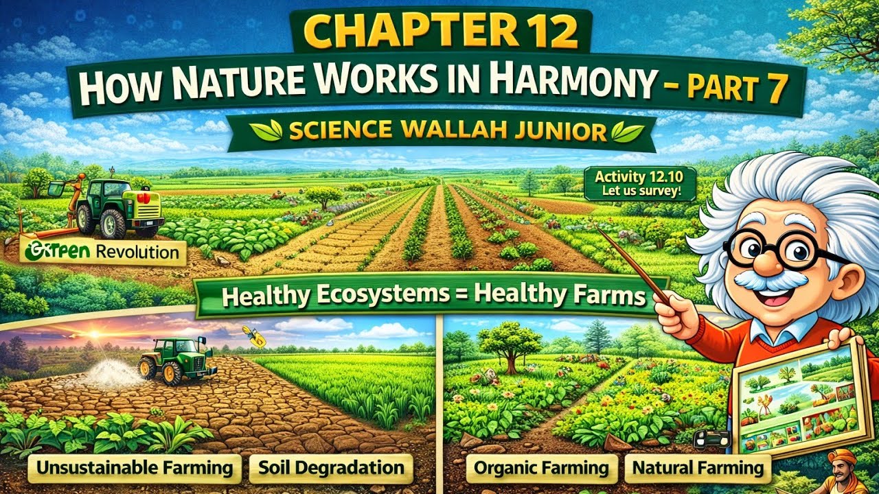 CLASS 8 | SCIENCE| CHAPTER -10 PART-7 | HOW NATURE WORKS IN HARMONY| NCERT| CBSE | KVS | NEP 2020