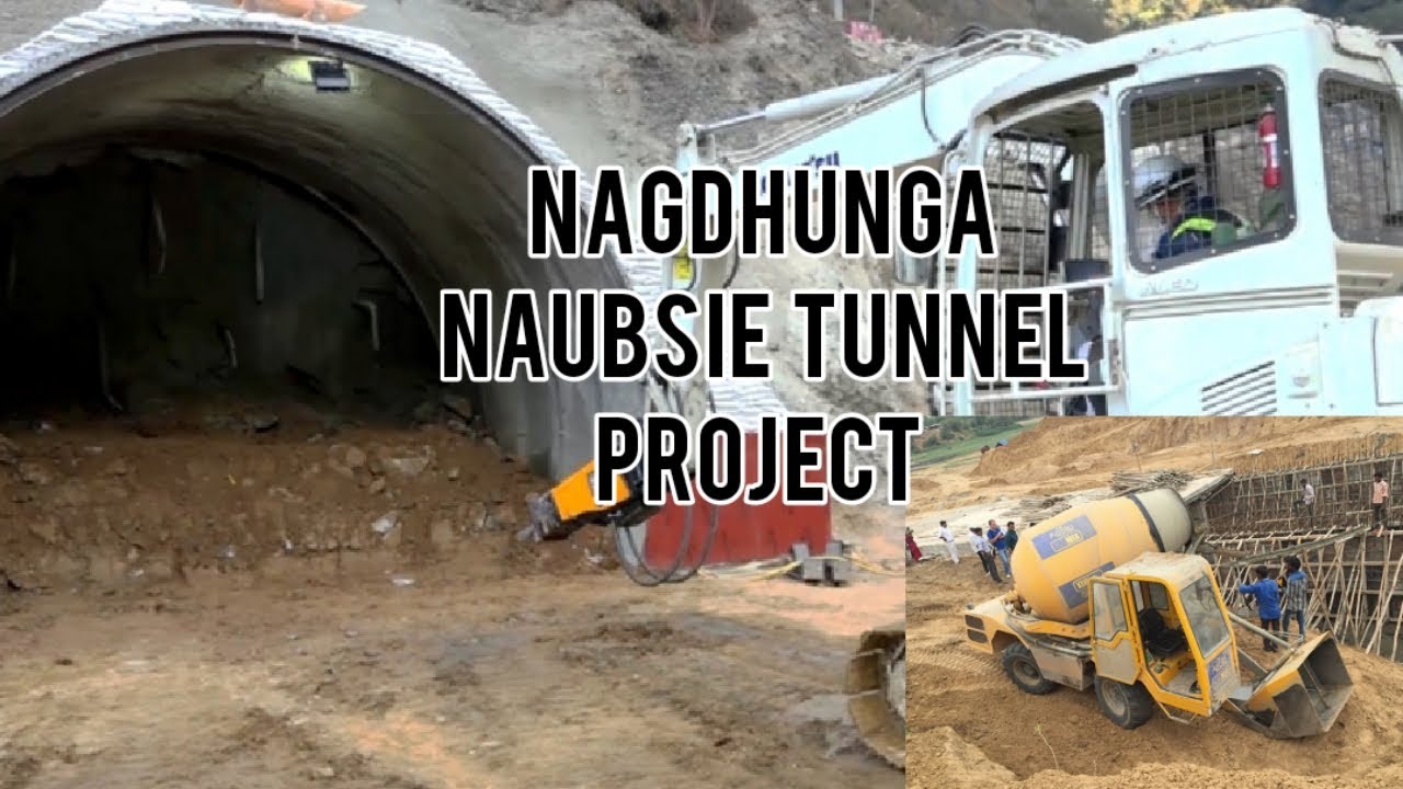 Nagdhunga naubsie tunnel construction project, nagdhunga tunnel,nagdhunga surung marga, malla akash,