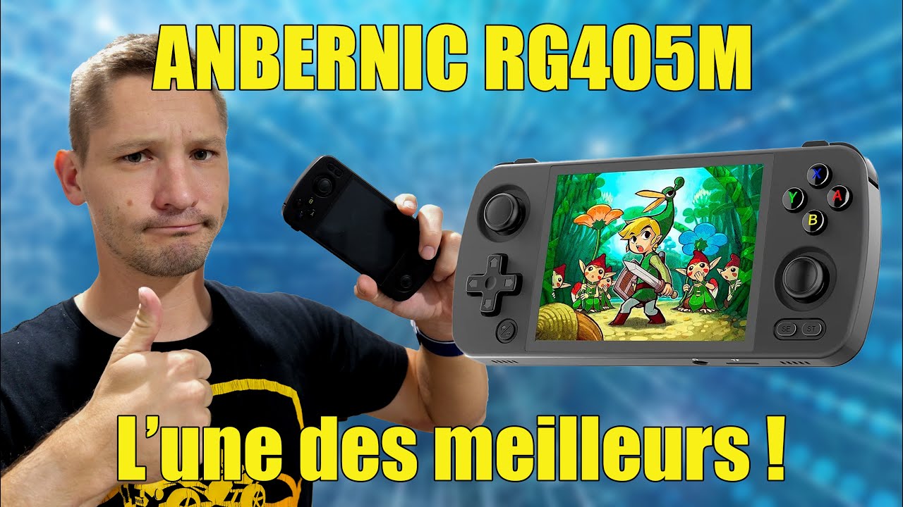 Anbernic RG405M : Excellente mais une chose à savoir ! [Test]