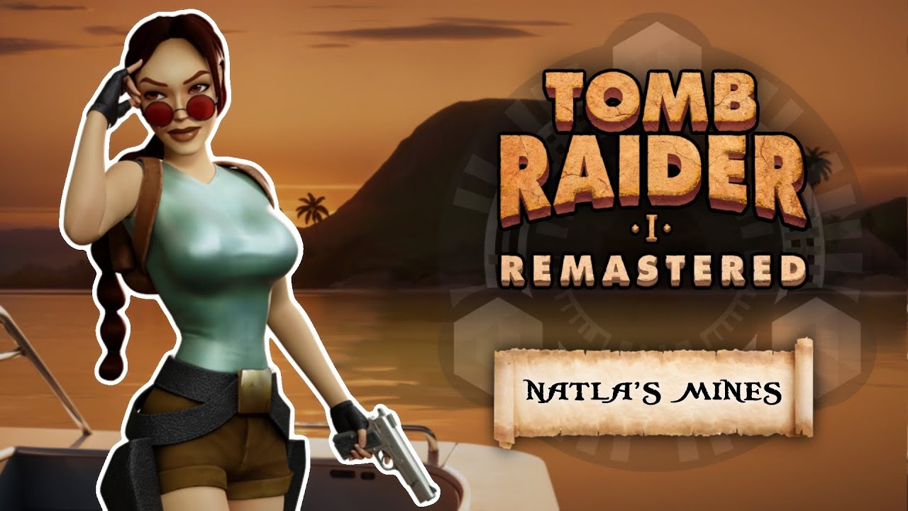 Tomb Raider I Remastered - Level 13: Natla's Mines | Complete Walkthrough (No Commentary)