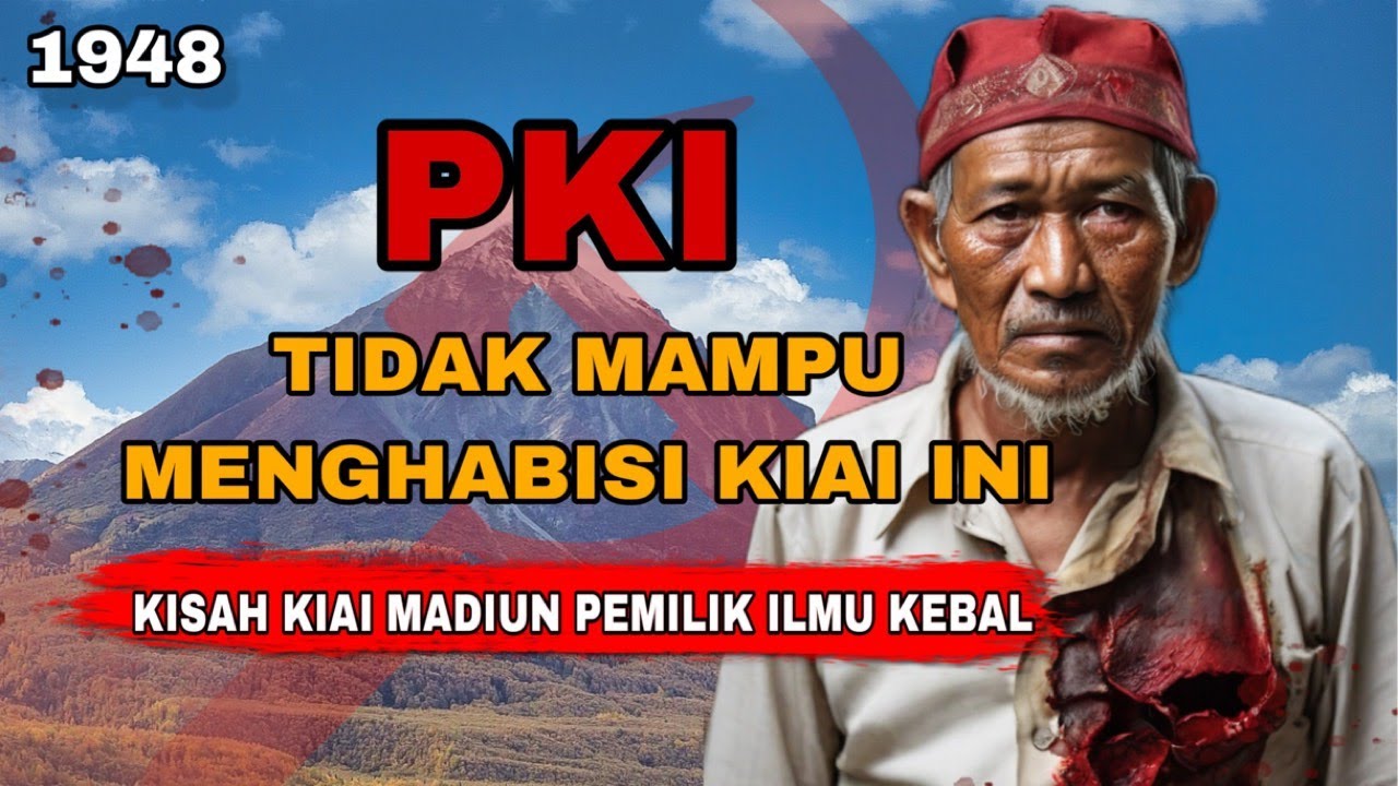KISAH KIAI SAKTI MADIUN, KEBAL P33LURU HINGGA JADI TARGET UTAMA PK1 1948