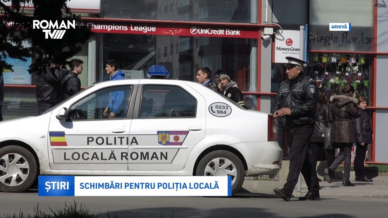 Schimbări pentru Poliția Locală