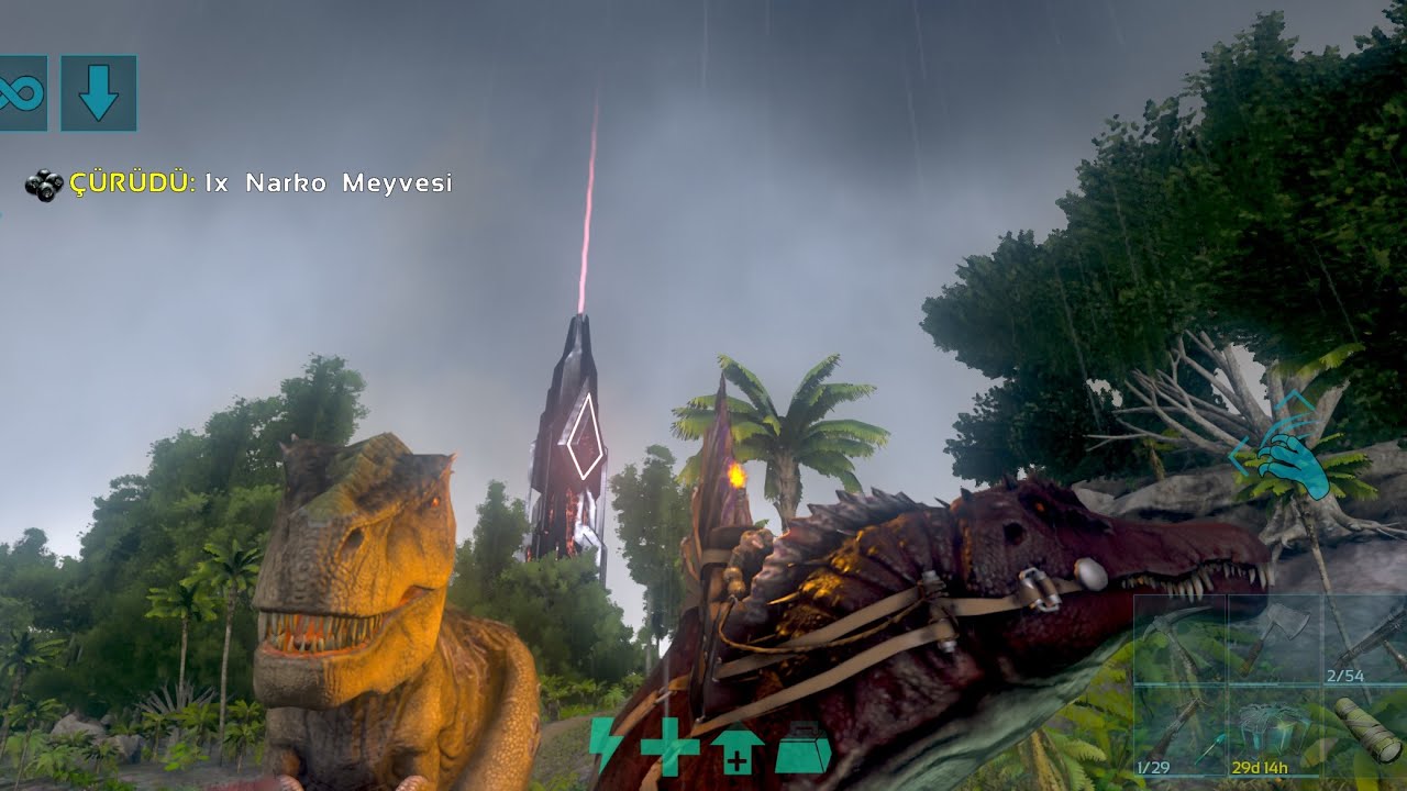 Ark Ultimate 7.bölüm trex ve spino😮