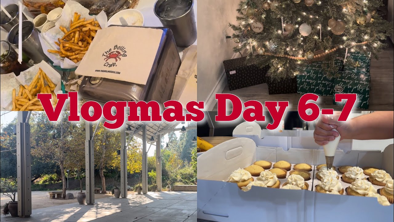 Vlogmas, день 6–7: Видеоблог выходного дня, осмотр места проведения нашей первой свадьбы, упаковк...