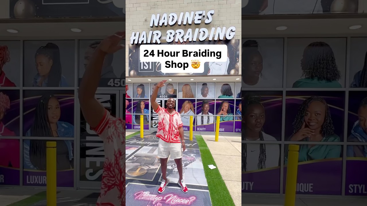 The Viral 24 Hour Braiding Shop