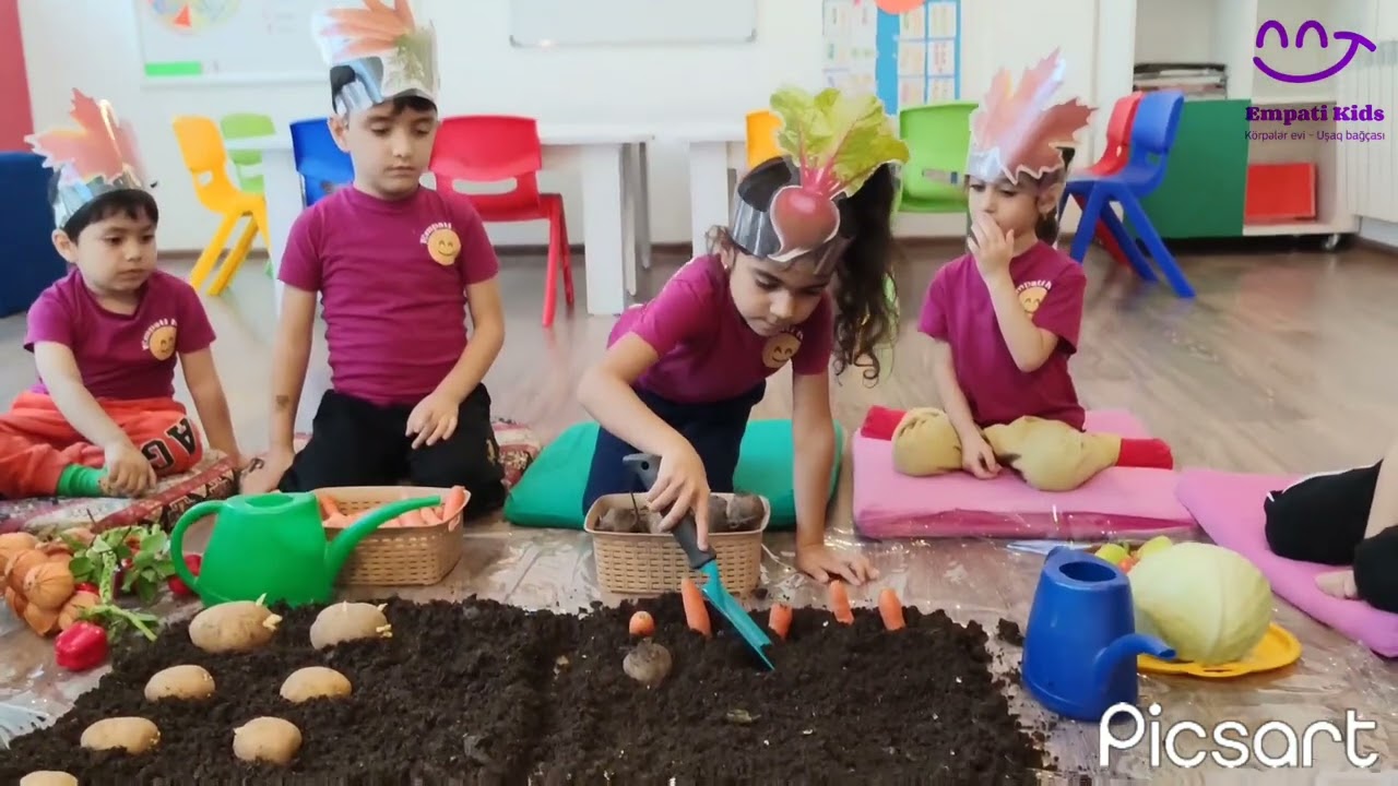 Məşğələ - Ətraf mühitlə tanışlıq.                  Mövzu - Tərəvəzlər